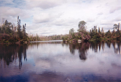 paddling the boundary waters